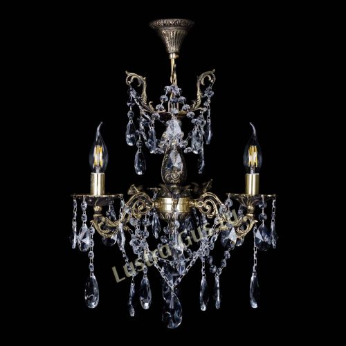 Бронзовая люстра Ариадна №3 Лучик в Подольске Гусь Хрустальный