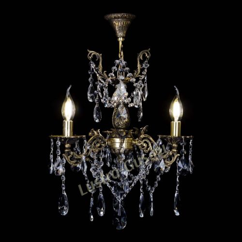 Бронзовая люстра Ариадна №3 Лучик в Подольске Гусь Хрустальный