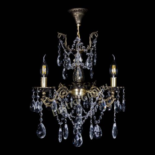 Люстра бронзовая Ариадна №3 Журавлик в Подольске Гусь Хрустальный