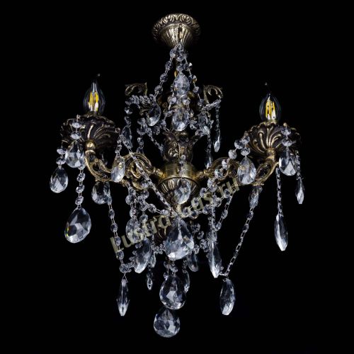 Люстра бронзовая Ариадна №3 Журавлик в Подольске Гусь Хрустальный