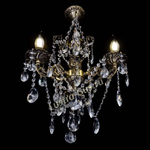 Люстра бронзовая Ариадна №3 Журавлик в Подольске Гусь Хрустальный