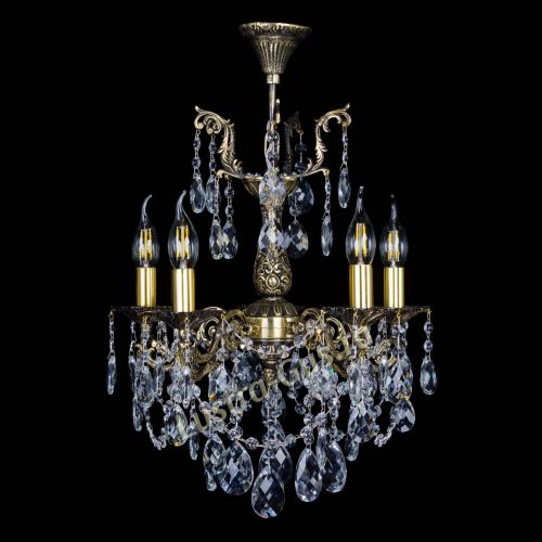Бронзовая люстра Ариадна №5 Баден в Подольске Гусь Хрустальный