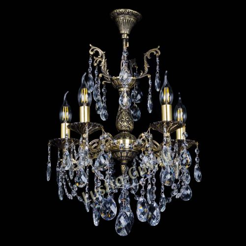 Бронзовая люстра Ариадна №5 Баден в Подольске Гусь Хрустальный