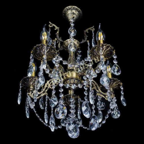 Бронзовая люстра Ариадна №5 Баден в Подольске Гусь Хрустальный