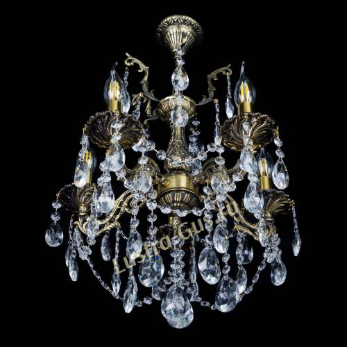 Бронзовая люстра Ариадна №5 Журавлик в Подольске Гусь Хрустальный