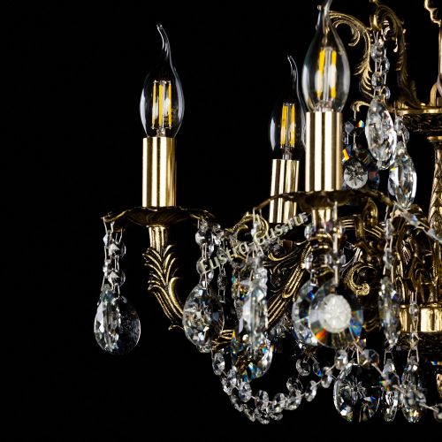 Люстра бронзовая Артемида №2 в Подольске Гусь Хрустальный