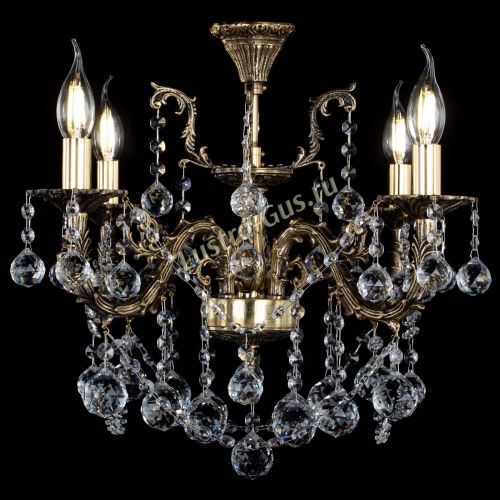 Люстра бронзовая Артемида №4 шар в Подольске Гусь Хрустальный