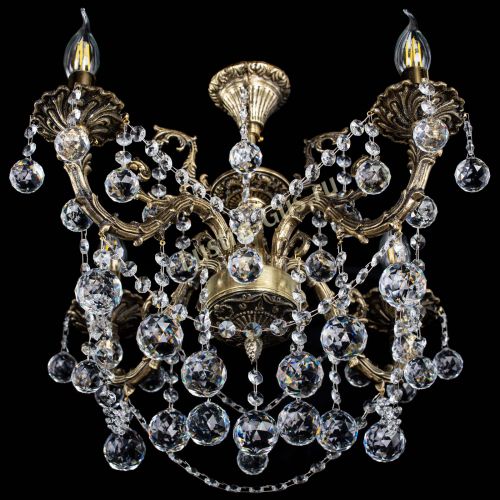 Люстра бронзовая Артемида №4 шар в Подольске Гусь Хрустальный