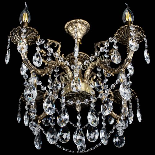 Люстра бронзовая Артемида №4 журавлик в Подольске Гусь Хрустальный