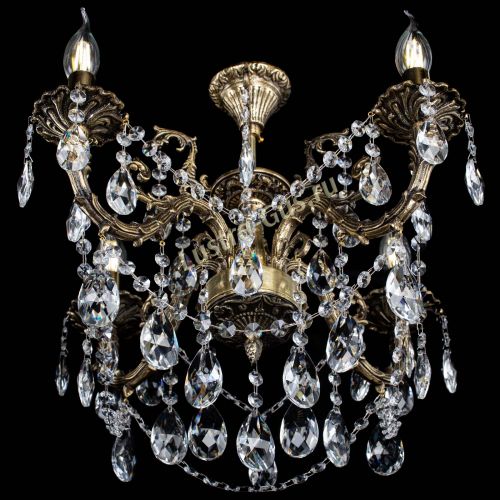 Люстра бронзовая Артемида №4 журавлик в Подольске Гусь Хрустальный