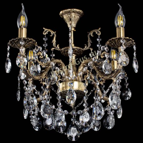 Люстра бронзовая Артемида №4 звезда в Подольске Гусь Хрустальный