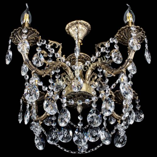 Люстра бронзовая Артемида №4 звезда в Подольске Гусь Хрустальный