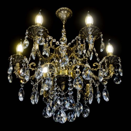 Бронзовая люстра Артемида №6 баден в Подольске Гусь Хрустальный