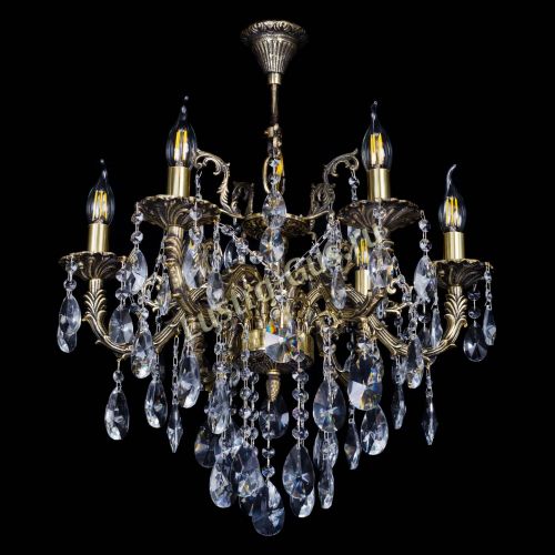 Бронзовая люстра Артемида №6 лучик в Подольске Гусь Хрустальный