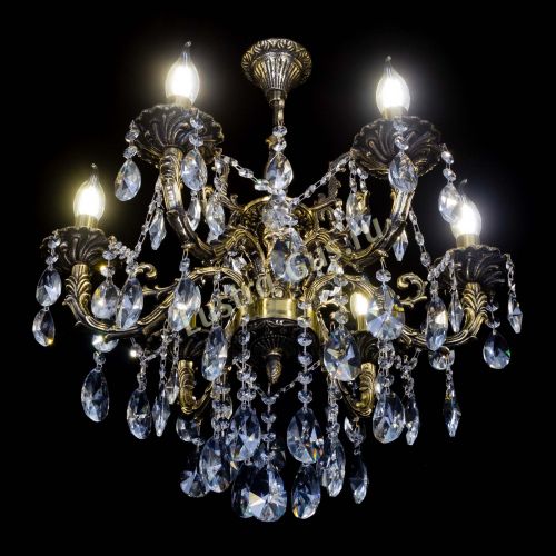 Бронзовая люстра Артемида №6 лучик в Подольске Гусь Хрустальный