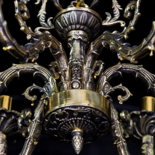 Бронзовая люстра Артемида №6 лучик в Подольске Гусь Хрустальный