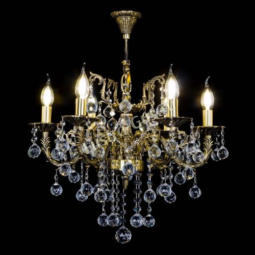 Бронзовая люстра Артемида №6 шар в Подольске Гусь Хрустальный