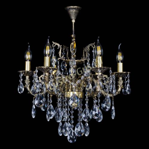 Бронзовая люстра Артемида №6 журавлик в Подольске Гусь Хрустальный