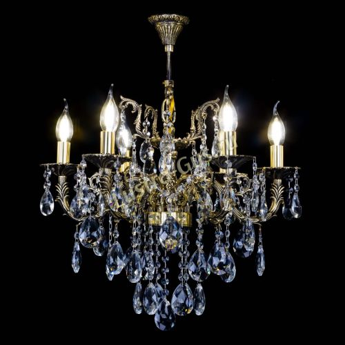 Бронзовая люстра Артемида №6 журавлик в Подольске Гусь Хрустальный