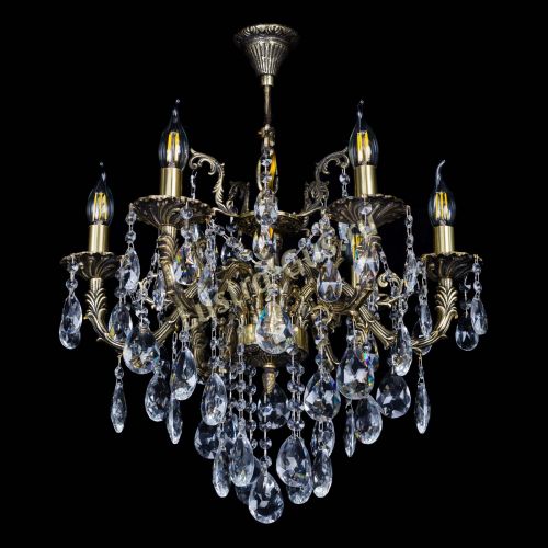 Бронзовая люстра Артемида №6 журавлик в Подольске Гусь Хрустальный