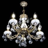 Люстра бронзовая Атланта из мрамора №5/1 Шар в Подольске