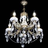 Люстра бронзовая Атланта из мрамора №5/3 Лучик в Подольске