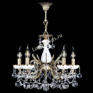 Люстра бронзовая Атланта из мрамора №5/3 Шар в Подольске отзыв и фото покупателя