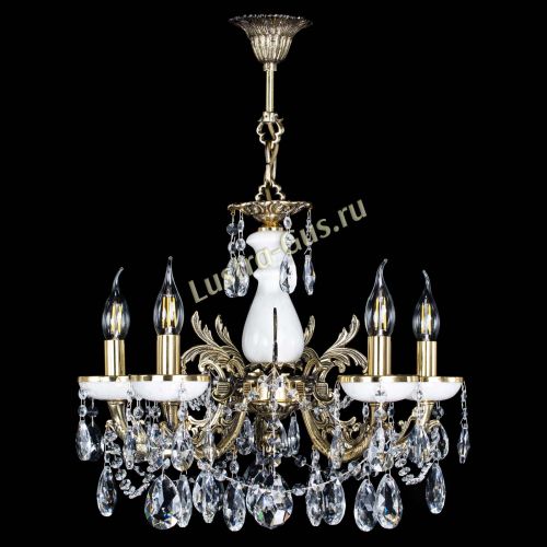 Люстра бронзовая Атланта из мрамора №5/3 Журавлик в Подольске Гусь Хрустальный
