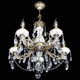 Люстра бронзовая Атланта из мрамора №5/3 Журавлик в Подольске