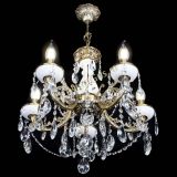 Люстра бронзовая Атланта из мрамора №5/3 Журавлик в Подольске