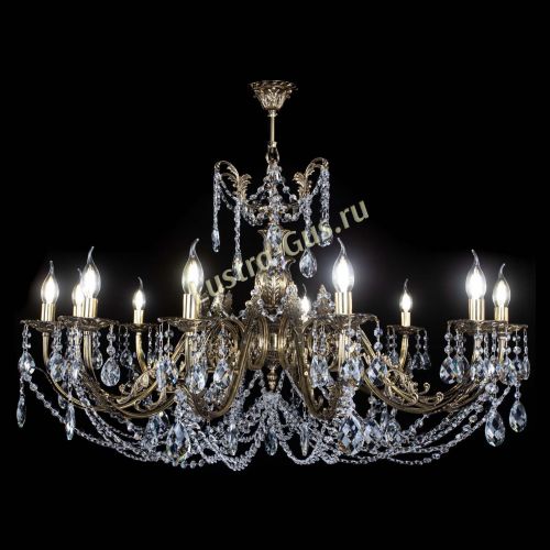 Люстра бронзовая Делия №12 баден в Подольске Гусь Хрустальный