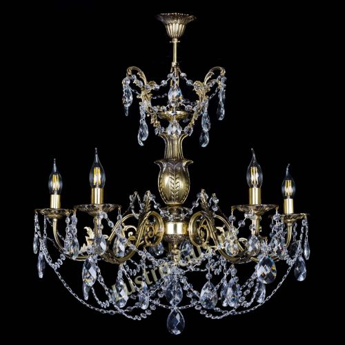 Люстра бронзовая Делия №5 баден в Подольске Гусь Хрустальный