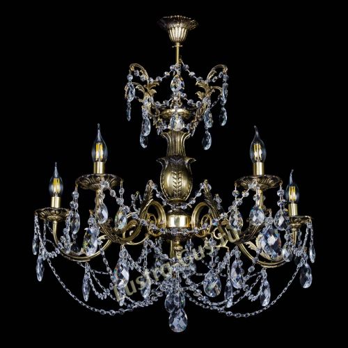 Люстра бронзовая Делия №5 баден в Подольске Гусь Хрустальный