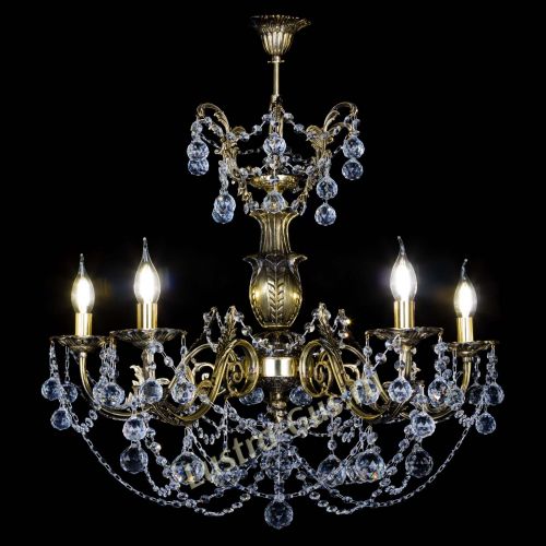 Люстра бронзовая Делия №5 шар в Подольске Гусь Хрустальный