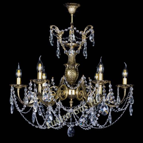 Люстра бронзовая Делия №6 баден в Подольске Гусь Хрустальный