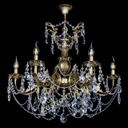 Люстра бронзовая Делия №6 баден в Подольске Гусь Хрустальный