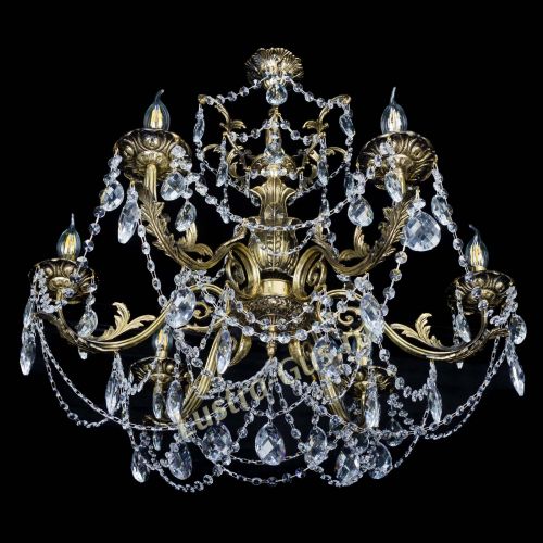 Люстра бронзовая Делия №6 баден в Подольске Гусь Хрустальный