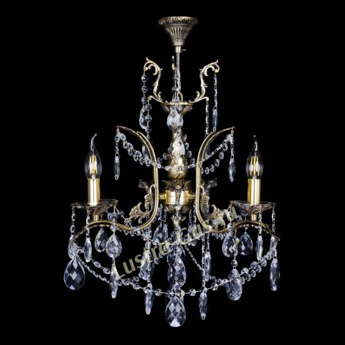 Бронзовая люстра Гелла №3 баден в Подольске Гусь Хрустальный