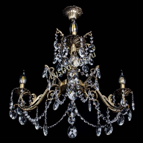 Люстра бронзовая Кассандра №3 баден в Подольске Гусь Хрустальный