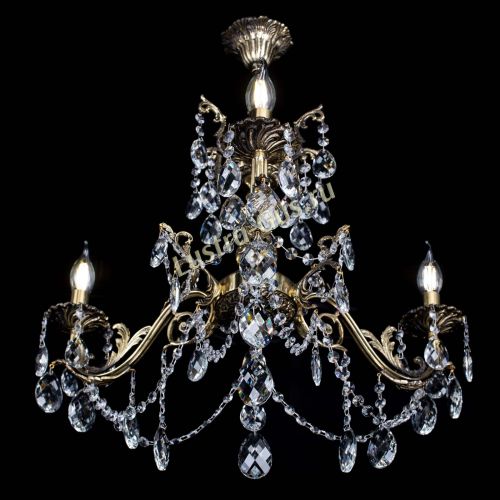 Люстра бронзовая Кассандра №3 баден в Подольске Гусь Хрустальный