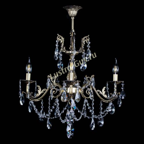 Люстра бронзовая Кассандра №3 лучик в Подольске Гусь Хрустальный