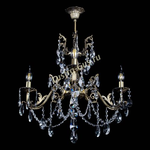 Люстра бронзовая Кассандра №3 лучик в Подольске Гусь Хрустальный