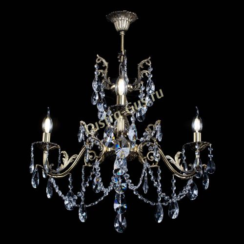 Люстра бронзовая Кассандра №3 лучик в Подольске Гусь Хрустальный