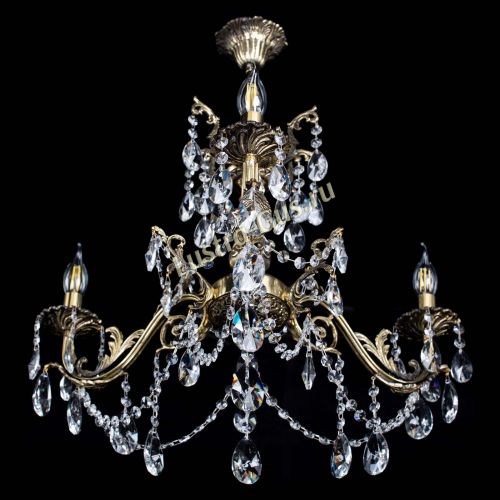 Люстра бронзовая Кассандра №3 лучик в Подольске Гусь Хрустальный