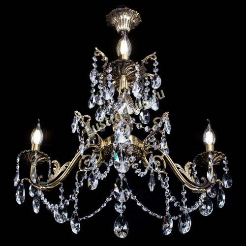 Люстра бронзовая Кассандра №3 лучик в Подольске Гусь Хрустальный