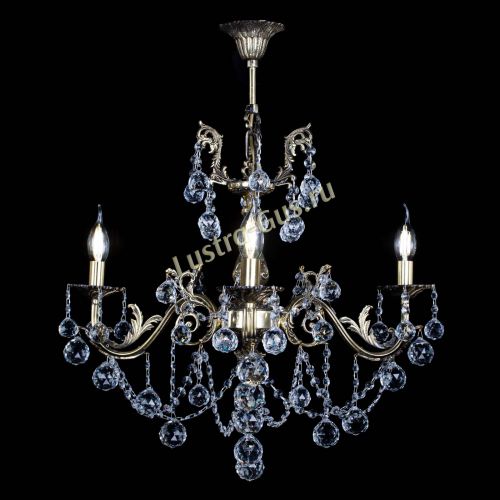 Люстра бронзовая Кассандра №3 шар в Подольске Гусь Хрустальный