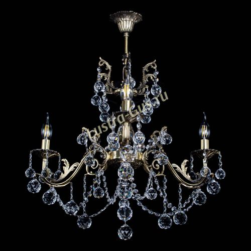 Люстра бронзовая Кассандра №3 шар в Подольске Гусь Хрустальный