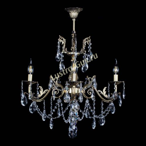 Люстра бронзовая Кассандра №3 журавлик в Подольске Гусь Хрустальный