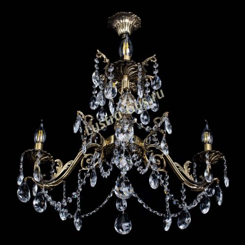 Люстра бронзовая Кассандра №3 журавлик в Подольске Гусь Хрустальный