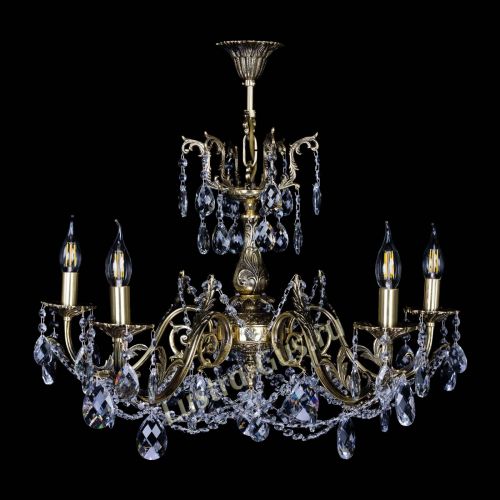 Бронзовая люстра Кассандра №5 баден в Подольске Гусь Хрустальный